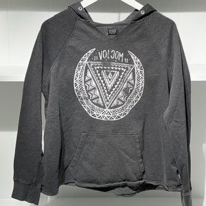 Volcom Women's Pullover Hoodie | Women's Size Large | Dark Grey